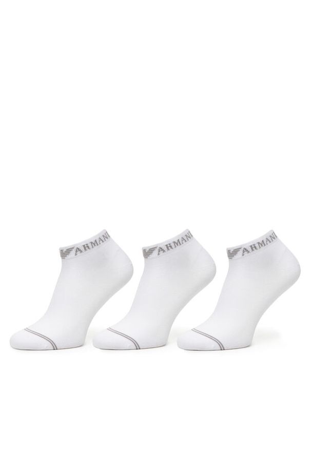 Emporio Armani Underwear Skarpety krótkie EW000584 AF20515 M0172 Biały. Kolor: biały. Materiał: bawełna