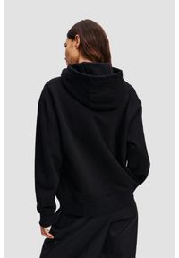 Karl Lagerfeld - KARL LAGERFELD Czarna damska bluza z kapturem Ikon Aquarelle K, Rozmiar S. Typ kołnierza: kaptur. Kolor: czarny #3