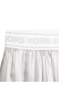MICHAEL KORS KIDS Spódnica plisowana R13120 S Szary Regular Fit. Kolor: szary. Materiał: syntetyk #3