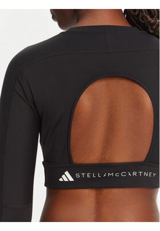Adidas by Stella McCartney - adidas by Stella McCartney Koszulka techniczna Stella McCartney TrueStrength IW3859 Czarny Slim Fit. Kolor: czarny. Materiał: syntetyk