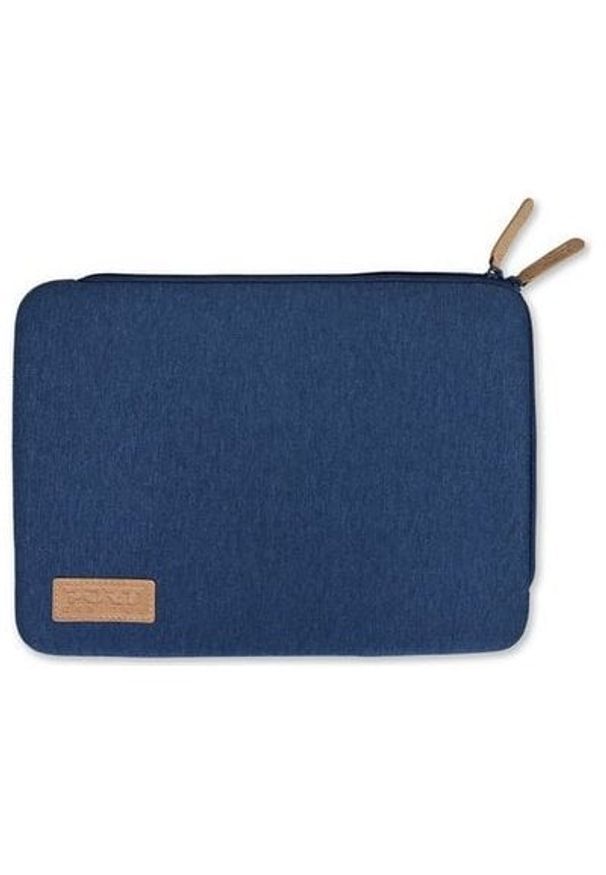 Etui na laptopa PORT DESIGNS Torino Sleeve 13.3-14 cali Niebieski. Kolor: niebieski. Materiał: skóra. Wzór: aplikacja