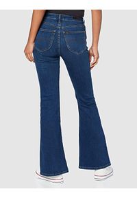 Lee - LEE BREESE FLARE DAMSKIE SPODNIE JEANSOWE L32YAHMR