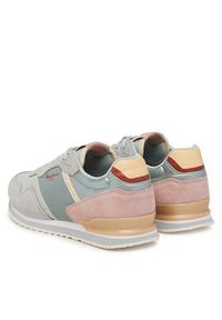 Pepe Jeans Sneakersy PLS40045 Szary. Kolor: szary. Materiał: zamsz, skóra