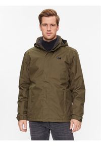 Helly Hansen Kurtka przejściowa Dubliner 53117 Zielony Regular Fit. Kolor: zielony. Materiał: syntetyk