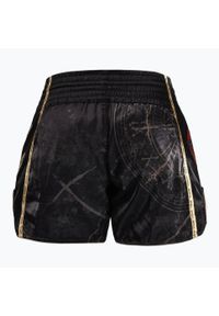 VENUM - Spodenki treningowe męskie Venum Santa Muerte 5.0 Muay Thai Shorts. Kolor: czarny