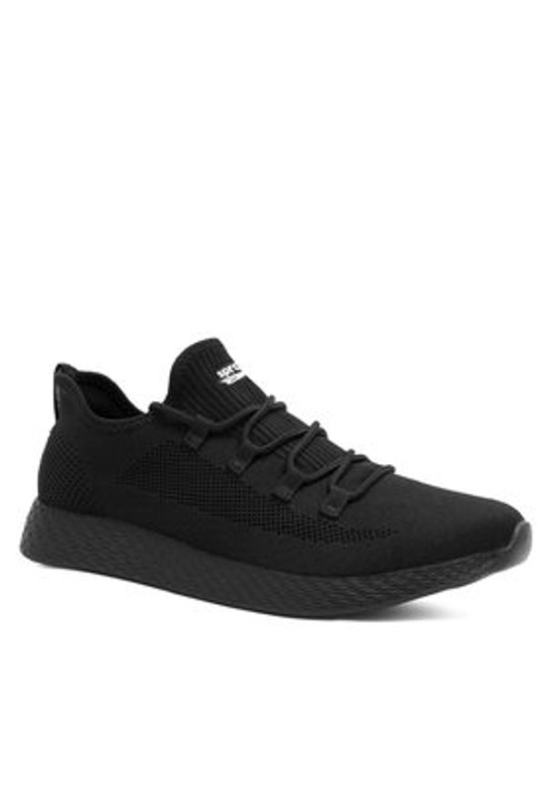 Sprandi Sneakersy MP72-21782 Czarny. Kolor: czarny. Materiał: materiał