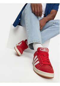Adidas - adidas Sneakersy Campus 00s H03474 Czerwony. Kolor: czerwony. Materiał: skóra, zamsz. Model: Adidas Campus #12