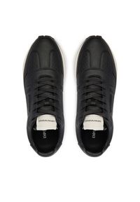 Emporio Armani Sneakersy EM003740 AF19726 MC005 Czarny. Kolor: czarny. Materiał: skóra #4