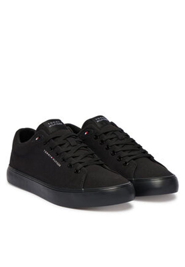 TOMMY HILFIGER - Tommy Hilfiger Tenisówki Harlem Core Ii FM0FM05817 Czarny. Kolor: czarny. Materiał: materiał