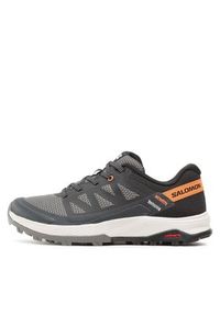 salomon - Salomon Trekkingi Outrise W L47219300 Szary. Kolor: szary. Materiał: materiał