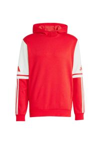 Adidas - Bluza męska adidas Squadra 25 Sweat Hoody. Kolor: biały, czerwony, wielokolorowy