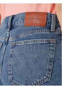 Calvin Klein Jeans Szorty jeansowe LV047F674G Niebieski Loose Fit. Kolor: niebieski. Materiał: jeans, bawełna #4