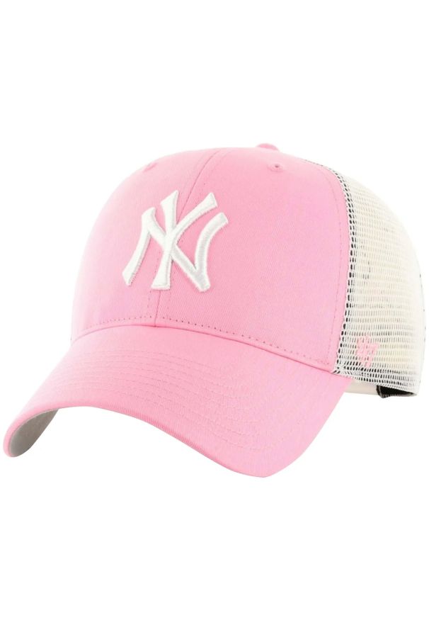 Czapka z daszkiem 47 Brand MLB New York Yankees Branson MVP. Kolor: różowy