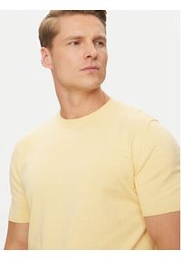 Marciano Guess Sweter 5GHR04 5861Z Żółty Regular Fit. Kolor: żółty. Materiał: bawełna #3