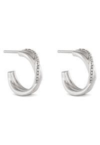Calvin Klein Kolczyki 35000578 Srebrny. Materiał: metalowe. Kolor: srebrny #1