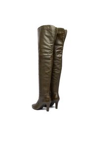 Gino Rossi - GINO ROSSI Kozaki EO-ZIVO-121925 Khaki. Kolor: brązowy. Materiał: skóra #9