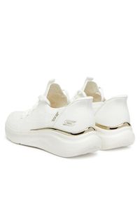 skechers - Skechers Sneakersy Bobs B Love-True Delight 117617/WHT Biały. Kolor: biały. Materiał: materiał #3