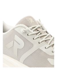 Sneakersy damskie Rieker, nowoczesna forma z lekkiej oddychającej cholewki zapewniająca wygodę amortyzowana podeszwa sportowy charakter, szare, W3504. Kolor: szary. Szerokość cholewki: normalna #4