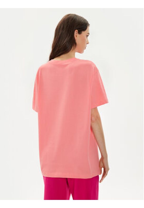 Nike T-Shirt DX7918 Różowy Regular Fit. Kolor: różowy. Materiał: bawełna