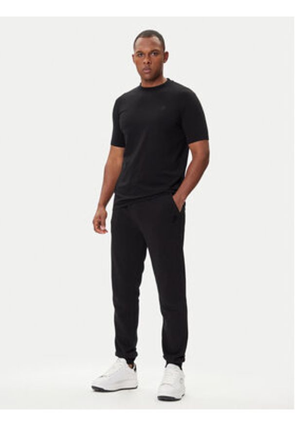 Karl Lagerfeld - KARL LAGERFELD Spodnie dresowe 705752 500900 Czarny Regular Fit. Kolor: czarny. Materiał: bawełna
