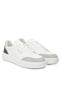Karl Lagerfeld - KARL LAGERFELD Sneakersy KL52241 Biały. Kolor: biały. Materiał: skóra #5