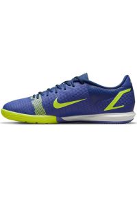 Buty piłkarskie Nike Mercurial Vapor 14 Academy Ic M CV0973 474 niebieskie niebieskie. Kolor: niebieski. Materiał: materiał, guma, syntetyk. Szerokość cholewki: normalna. Sport: piłka nożna #5