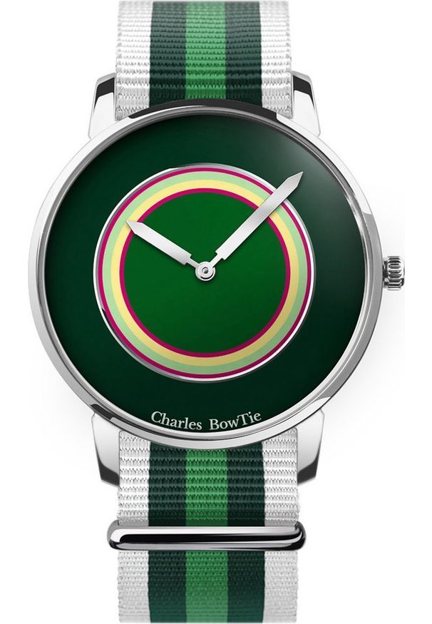 Zegarek Kanlux Zegarek męski Charles BowTie ABLSA.N.B czarny. Kolor: czarny