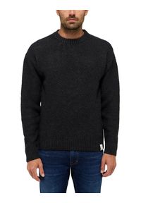 Męski Sweter Mustang Style Elwood Anthra Melange 1015822 4151. Okazja: na co dzień. Typ kołnierza: golf. Materiał: wiskoza, poliester, materiał, bawełna, akryl. Długość rękawa: długi rękaw. Długość: krótkie, długie. Styl: klasyczny, casual, elegancki #8