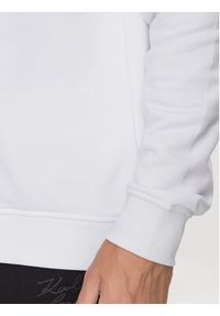 Karl Lagerfeld - KARL LAGERFELD Bluza 705401 533910 Biały Regular Fit. Typ kołnierza: dekolt w karo. Kolor: biały. Materiał: bawełna #2