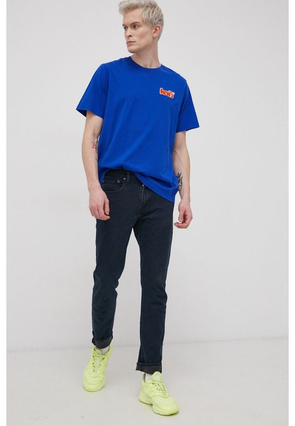 Levi's® - Levi's - Jeansy 502. Okazja: na spotkanie biznesowe. Kolor: niebieski. Styl: biznesowy