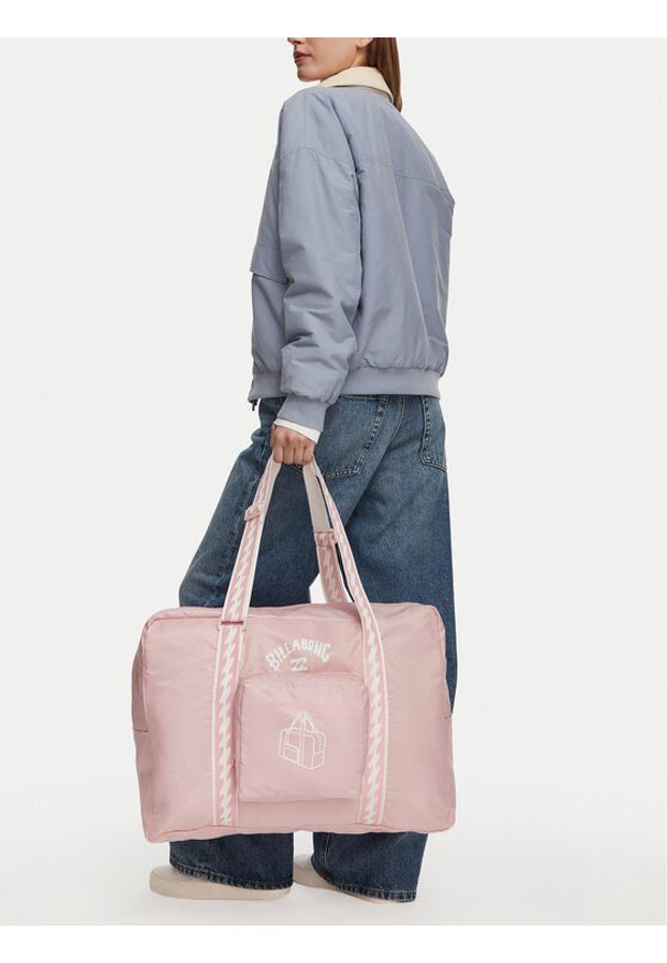 Billabong Torba podróżna CEOWB-BLB-MZ-003-09 Różowy jasny. Kolor: różowy. Materiał: materiał