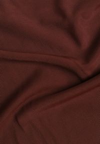 Born2be - Brązowa Bluzka Siateczkowa z Wiskozą z Długim Rękawem i Dekoltem w Serce Elanne. Okazja: na co dzień. Kolor: brązowy. Materiał: wiskoza. Długość rękawa: długi rękaw. Długość: długie. Styl: casual, elegancki, klasyczny #7