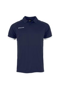 STANNO - Polo Stanno First. Typ kołnierza: polo. Kolor: wielokolorowy, niebieski, biały. Materiał: poliester. Styl: klasyczny #1