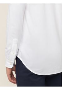 Polo Ralph Lauren Koszula 710654408003 Biały Regular Fit. Typ kołnierza: polo. Kolor: biały. Materiał: bawełna