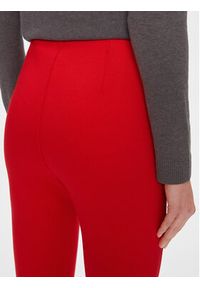 TOMMY HILFIGER - Tommy Hilfiger Spodnie materiałowe Elevated WW0WW39721 Czerwony Slim Fit. Kolor: czerwony. Materiał: wiskoza #2