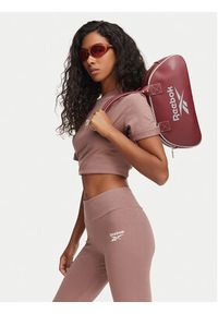 Reebok T-Shirt Gisela RK25709CCW Brązowy Regular Fit. Kolor: brązowy. Materiał: bawełna #6