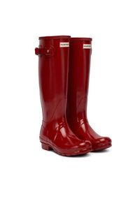 Hunter Kalosze Original Gloss WFT1000RGL Czerwony. Kolor: czerwony. Materiał: kauczuk #4
