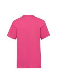 FRUIT OF THE LOOM - Koszulka Dziecięca Valueweight. Kolor: różowy