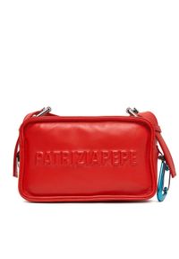 Patrizia Pepe Torebka 2B0153/L113-R626 Czerwony. Kolor: czerwony. Materiał: skórzane