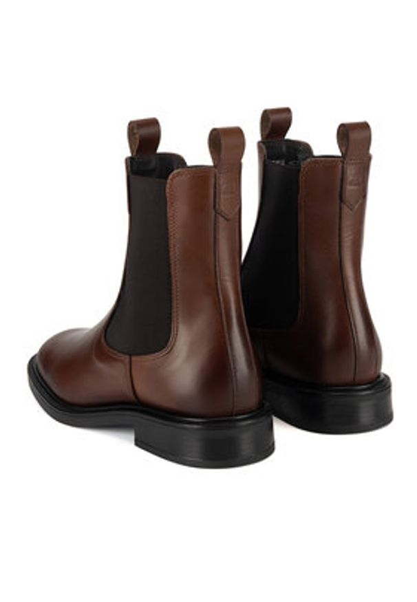 Gino Rossi Sztyblety PETRA-124 Brązowy. Kolor: brązowy. Materiał: skóra