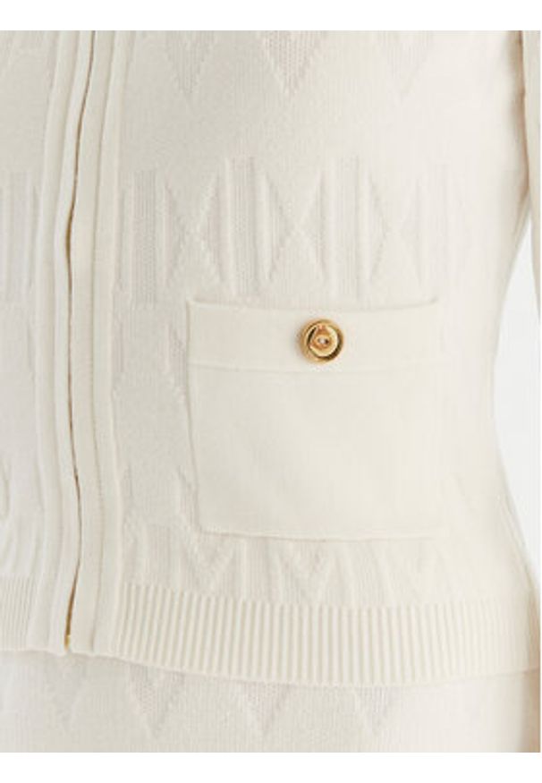 Marciano Guess Kardigan 5BGR06 5661Z Écru Regular Fit. Materiał: syntetyk