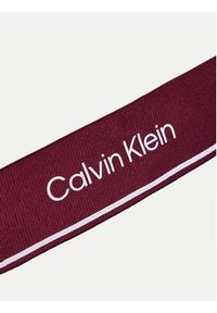 Calvin Klein Swimwear Strój kąpielowy KW0KW02733 Bordowy. Kolor: czerwony. Materiał: syntetyk #4