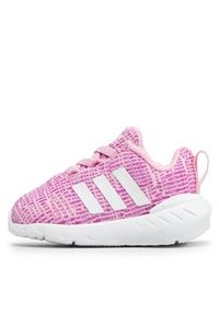 Adidas - adidas Buty Swift Run 22 El I GW8185 Różowy. Kolor: różowy. Materiał: materiał. Sport: bieganie #7