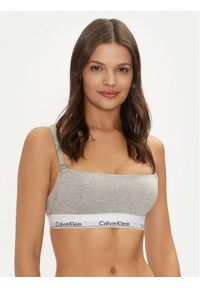 Calvin Klein Underwear Biustonosz do karmienia 000QF7905E Szary. Kolor: szary. Materiał: bawełna