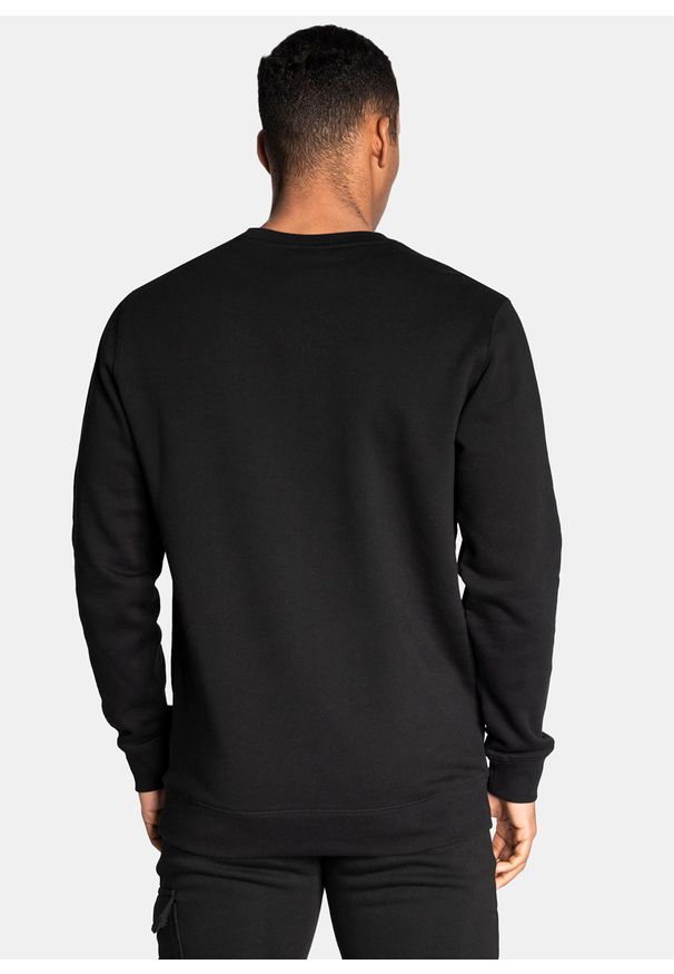 Bluza męska czarna Ellesse Orion. Kolor: czarny. Wzór: kolorowy. Sezon: lato. Styl: street