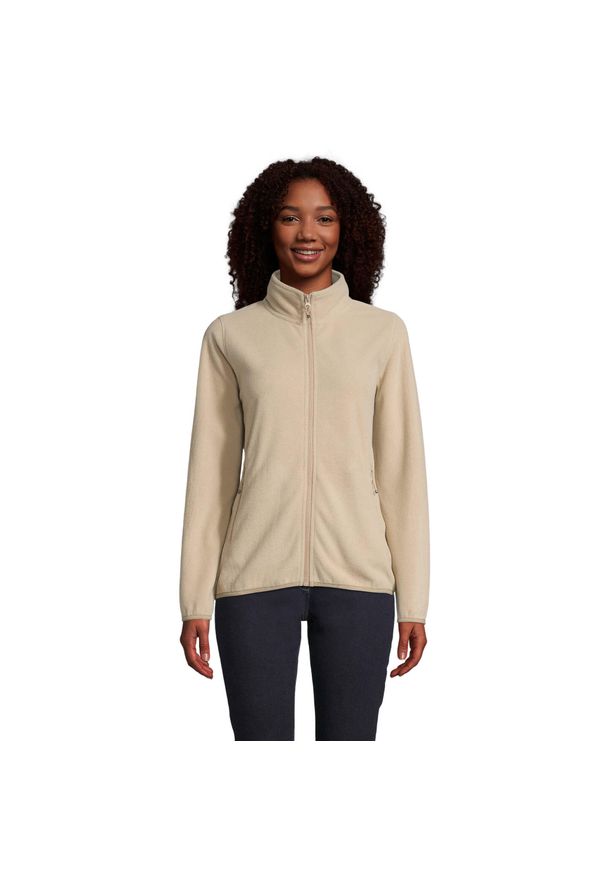 SOL'S - Damski polar Sol's Factor. Kolor: beżowy. Materiał: polar