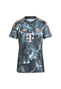 Adidas - Koszulka FC Bayern 24/25 Away. Kolor: czarny. Materiał: materiał #2