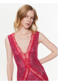 Elisabetta Franchi Sukienka wieczorowa AB-366-32E2-V740 Różowy Regular Fit. Kolor: różowy. Materiał: syntetyk. Styl: wizytowy #5