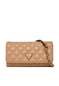 Guess Torebka Giully II Mini HWQG96 73750 Beżowy. Kolor: beżowy. Materiał: skórzane #5