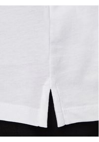 Karl Lagerfeld - KARL LAGERFELD Polo 745025 542224 Biały Regular Fit. Typ kołnierza: polo. Kolor: biały. Materiał: bawełna #5